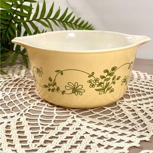 Vintage Pyrex Shenandoah Floral Bakeware Dish